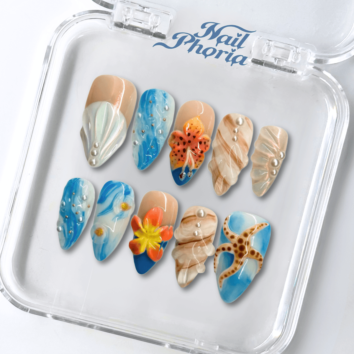 NAILS OF HAWAIIAN 「1992-1998」新品未開封 Hawaiian Vintage: Island Memories (MXM155) - Nail Stamping Plate
