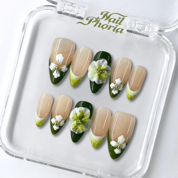 ネイルチップ・付け爪 EVER NAIL Matcha Latte Glaze Matcha_Latte_12fd10ef-b100-
